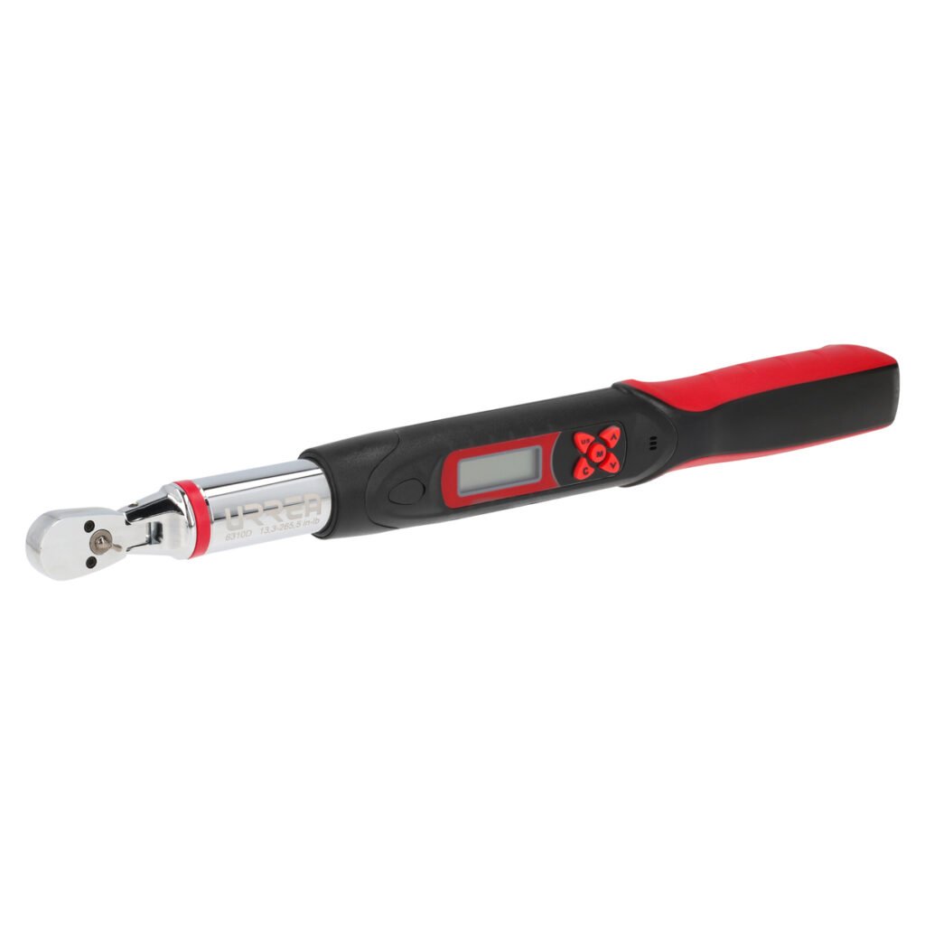 Torquímetro digital cuadro de 1/4", 24-240 in-lb Urrea