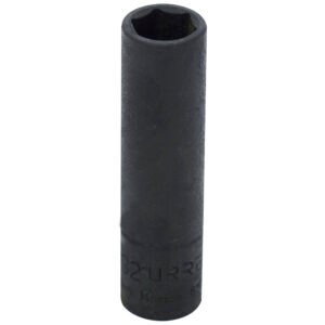 Dado de impacto largo cuadro de 1/4", 6 puntas, en pulgadas, 11/32" Urrea