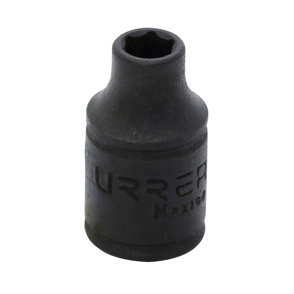 6 Pza Dado de impacto cuadro de 1/4", 6 puntas, en pulgadas, 5/16" Urrea
