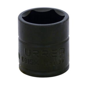 Dado de impacto cuadro de 1/4", 6 puntas, métrico, 15 mm Urrea