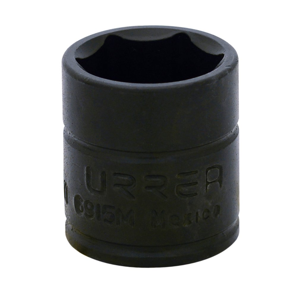 Dado de impacto cuadro de 1/4", 6 puntas, métrico, 15 mm Urrea