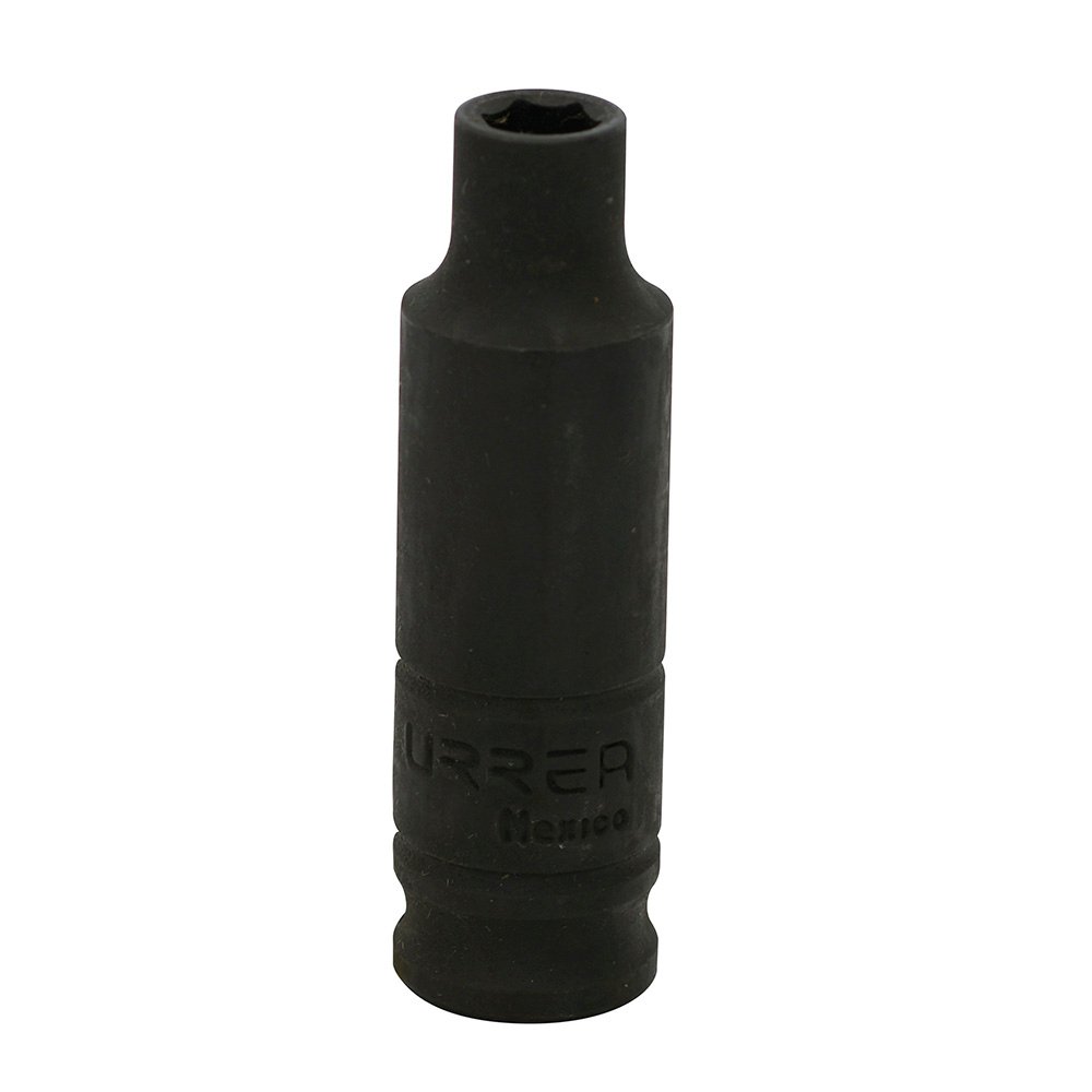 6 Pza Dado de impacto largo cuadro de 3/8", 6 puntas, métrico, 8 mm Urrea