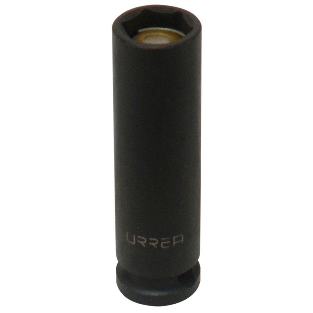 6 Pza Dado de impacto largo con imán cuadro de 3/8", 6 puntas, métrico, 13 mm Urrea