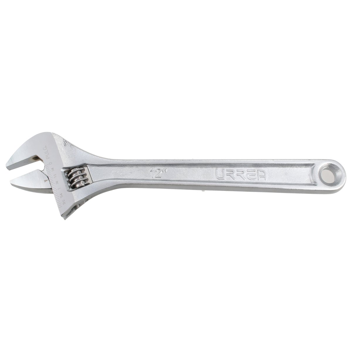 Llave ajustable cromada 8" Urrea