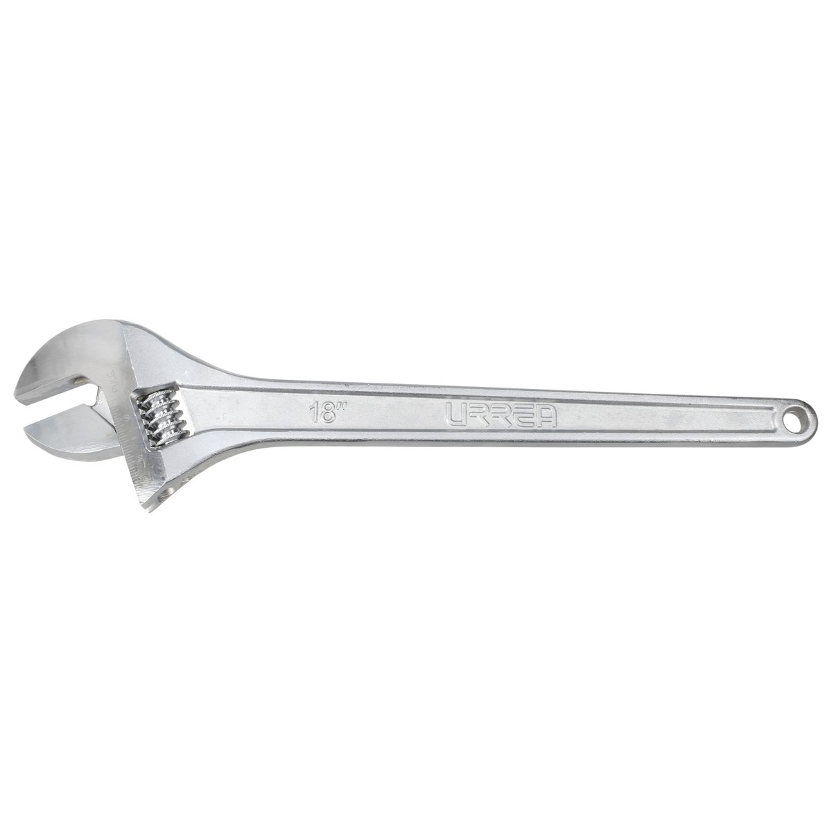 Llave ajustable cromada 18" Urrea