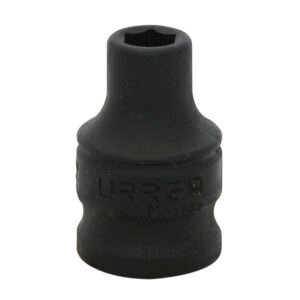 6 Pza Dado de impacto cuadro de 3/8", 6 puntas, en pulgadas, 9/32" Urrea