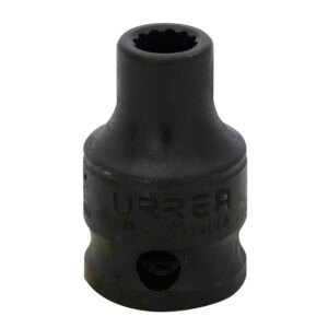 Dado de impacto cuadro de 3/8", 12 puntas, en pulgadas, 5/16" Urrea