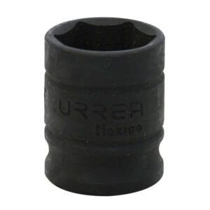 6 Pza Dado de impacto cuadro de 3/8", 6 puntas, en pulgadas, 1/2" Urrea