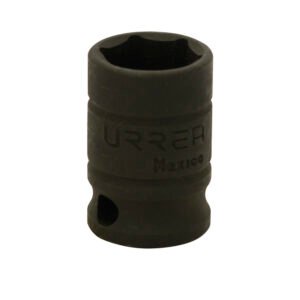 Dado de impacto cuadro de 3/8", 6 puntas, métrico, 17 mm Urrea