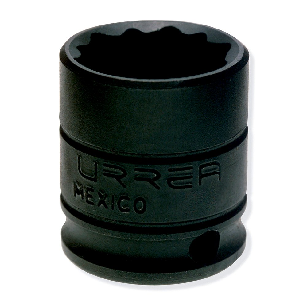 6 Pza Dado de impacto cuadro de 3/8", 12 puntas, en pulgadas, 5/8" Urrea