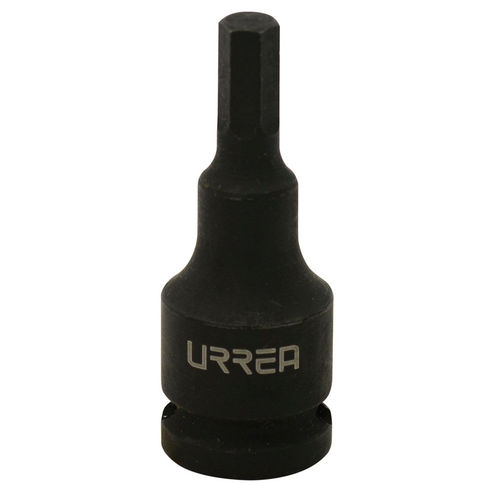 6 Pza Dado de impacto con punta hexagonal cuadro de 3/8", métrico, 6 mm Urrea