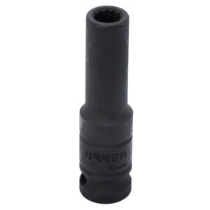 Dado de impacto largo cuadro de 1/2", 12 puntas, en pulgadas, 7/16" Urrea