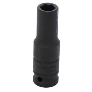 Dado de impacto largo cuadro de 1/2", 6 puntas, en pulgadas, 9/16" Urrea
