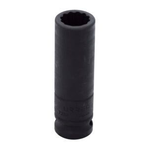 Dado de impacto largo cuadro de 1/2", 12 puntas, en pulgadas, 5/8" Urrea