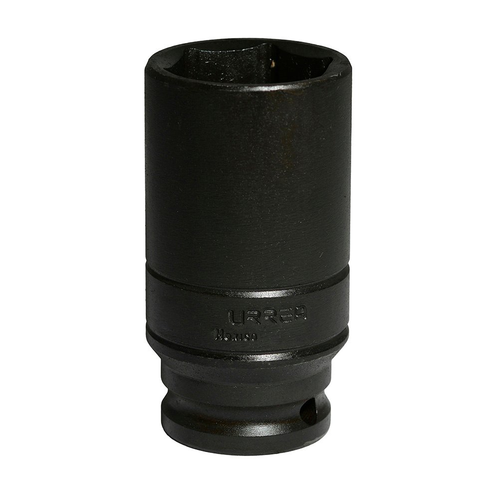 6 Pza Dado de impacto largo cuadro de 1/2", 6 puntas, métrico, 28 mm Urrea