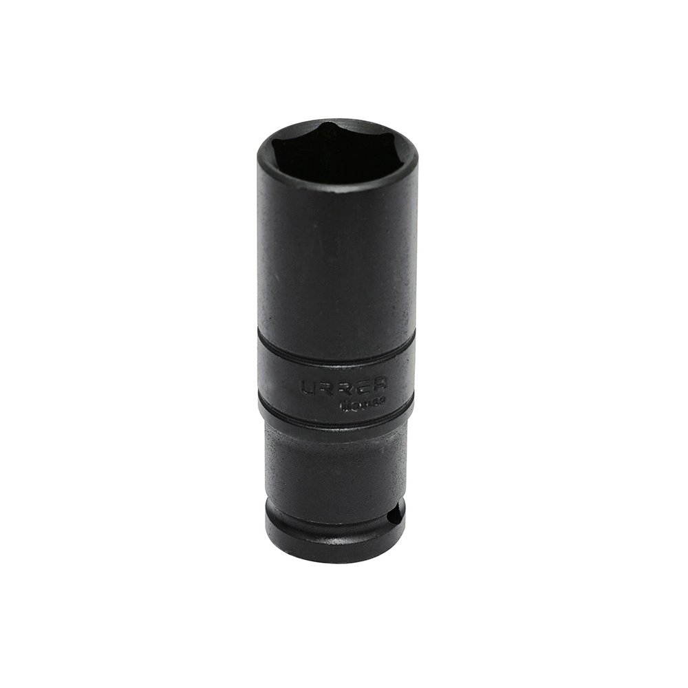 6 Pza Dado de impacto pared delgada cuadro de 1/2", 6 puntas, en pulgadas, 15/16" Urrea