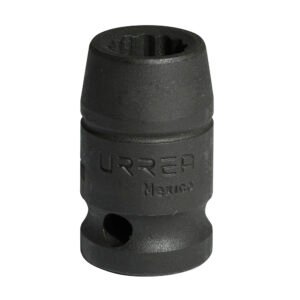 6 Pza Dado de impacto cuadro de 1/2", 12 puntas, métrico, 12 mm Urrea