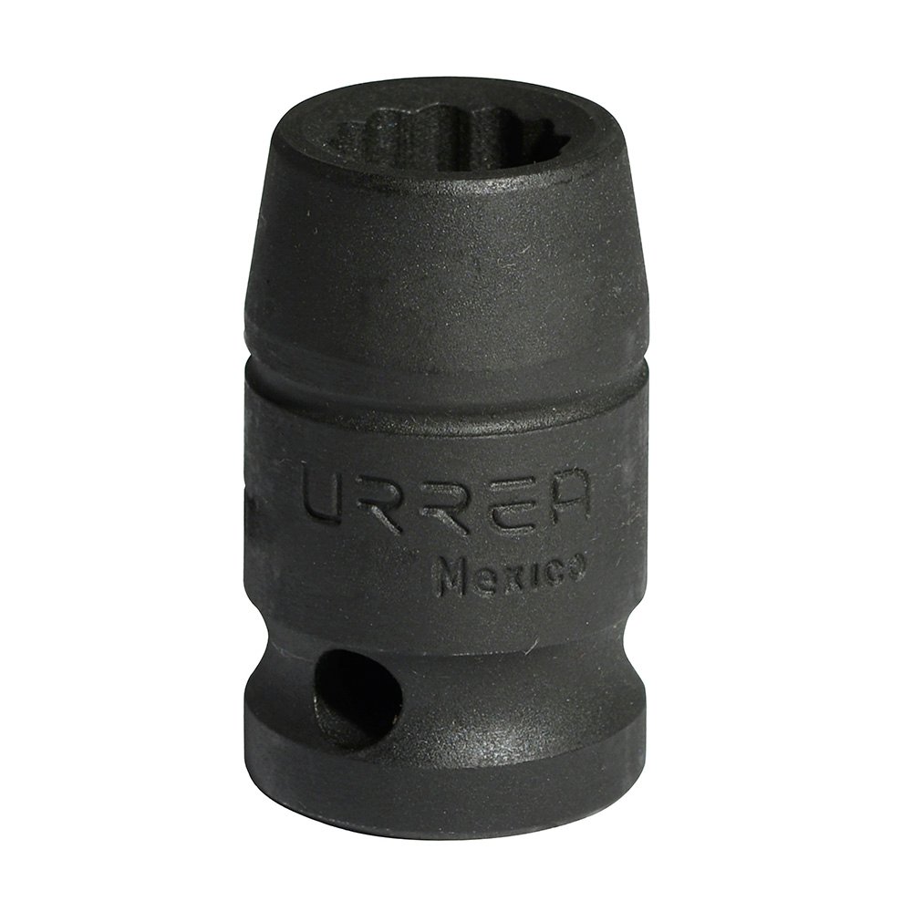 6 Pza Dado de impacto cuadro de 1/2", 12 puntas, métrico, 15 mm Urrea