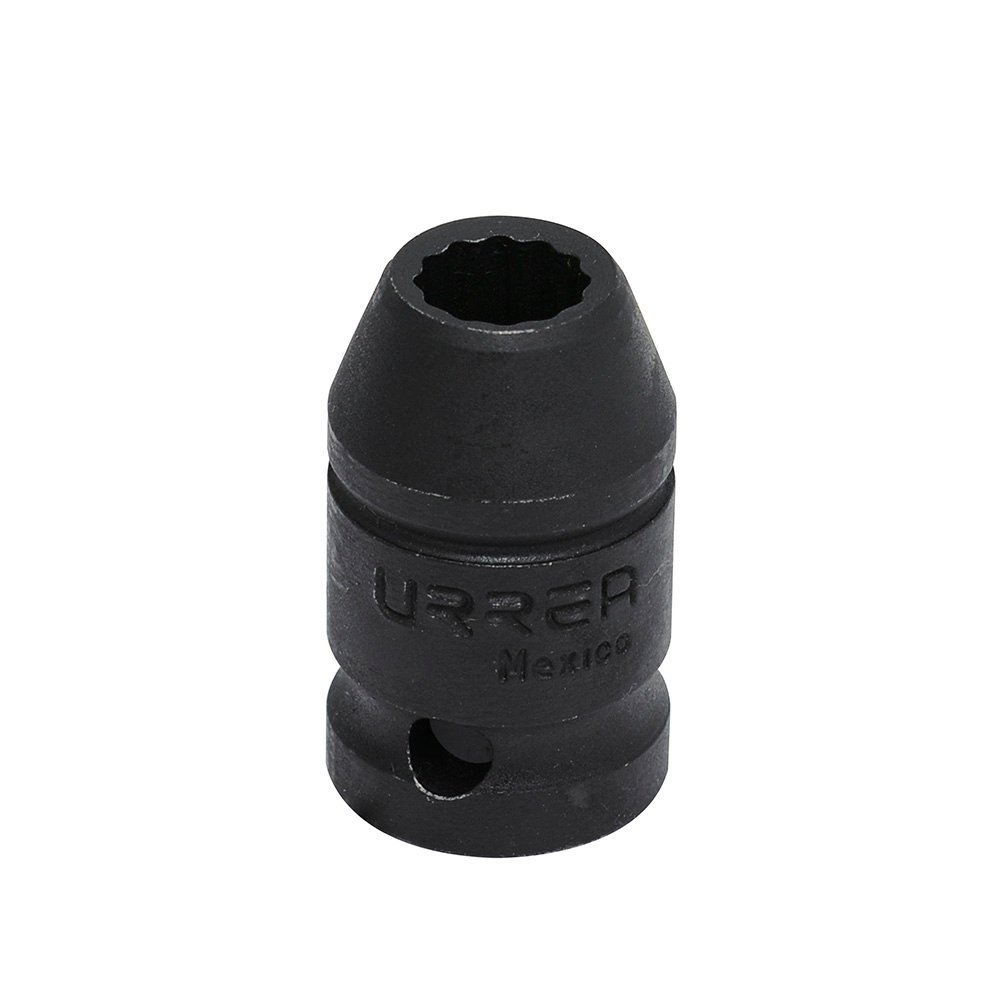 6 Pza Dado de impacto cuadro de 1/2", 12 puntas, en pulgadas, 9/16" Urrea