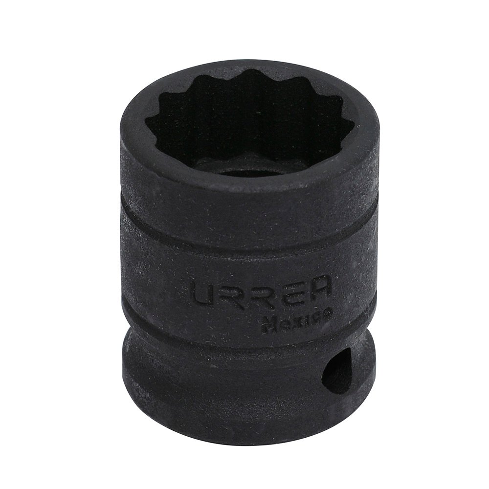 Dado de impacto cuadro de 1/2", 12 puntas, en pulgadas, 11/16" Urrea