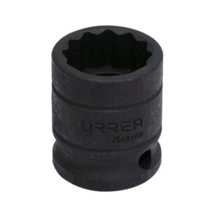 Dado de impacto cuadro de 1/2", 12 puntas, en pulgadas, 1-1/8" Urrea