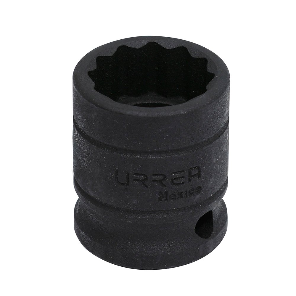 Dado de impacto cuadro de 1/2", 12 puntas, en pulgadas, 1-3/16" Urrea