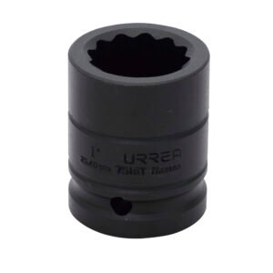 Dado de impacto cuadro de 3/4", 12 puntas, en pulgadas, 1" Urrea