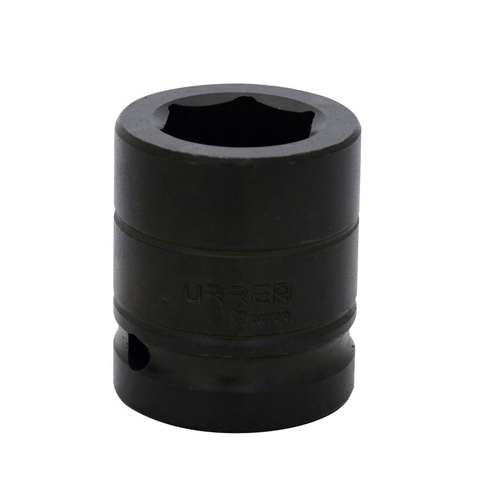 Dado de impacto cuadro de 3/4", 6 puntas, en pulgadas, 1-1/8" Urrea