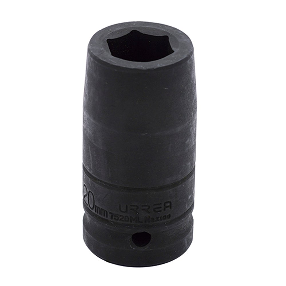 Dado de impacto largo cuadro de 3/4", 6 puntas, métrico, 20 mm Urrea
