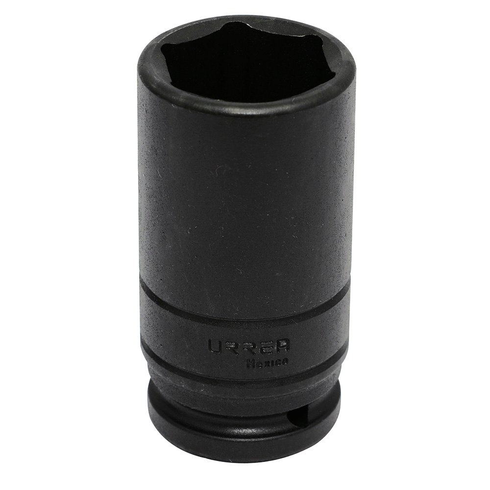Dado de impacto largo pared delgada cuadro de 3/4", 6 puntas, en pulgadas, 1-5/8" Urrea