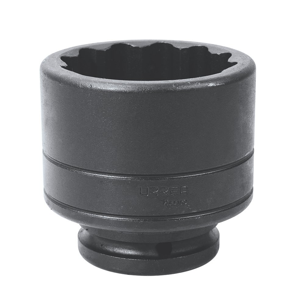 Dado de impacto cuadro de 3/4", 12 puntas, en pulgadas, 2-3/8" Urrea
