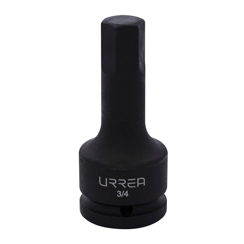 Dado de impacto con punta hexagonal cuadro de 3/4", en pulgadas, 3/4" Urrea