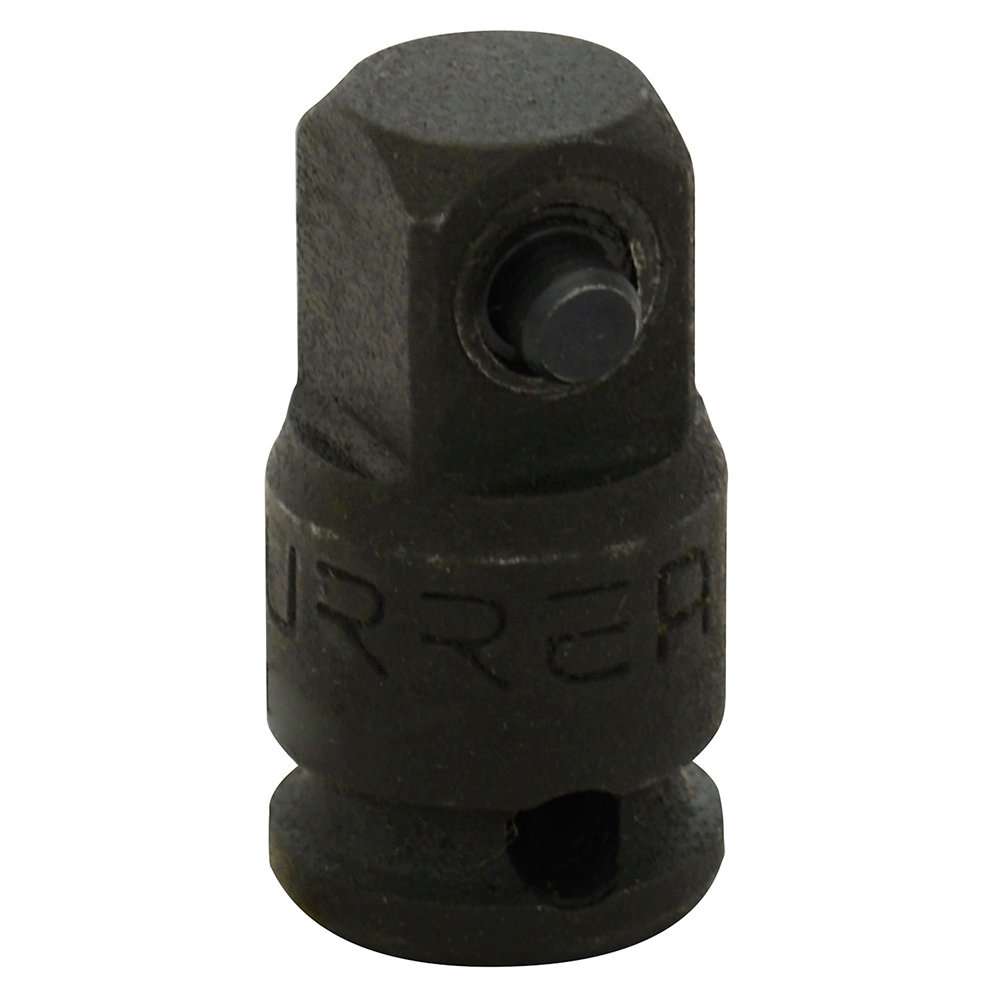 6 Pza Adaptador con perno para dado de impacto cuadro de 1/4" hembra a 3/8" macho Urrea