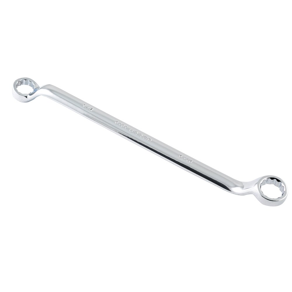 6 Pza Llave de estrías pulido espejo de 45° en pulgadas, 12 puntas, 1/2" x 9/16" Urrea