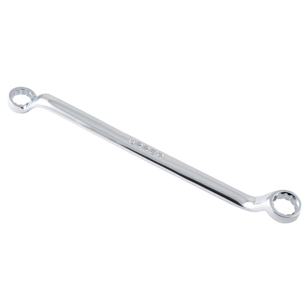 6 Pza Llave de estrías pulido espejo de 45° métrica, 12 puntas, 19 x 22 mm Urrea