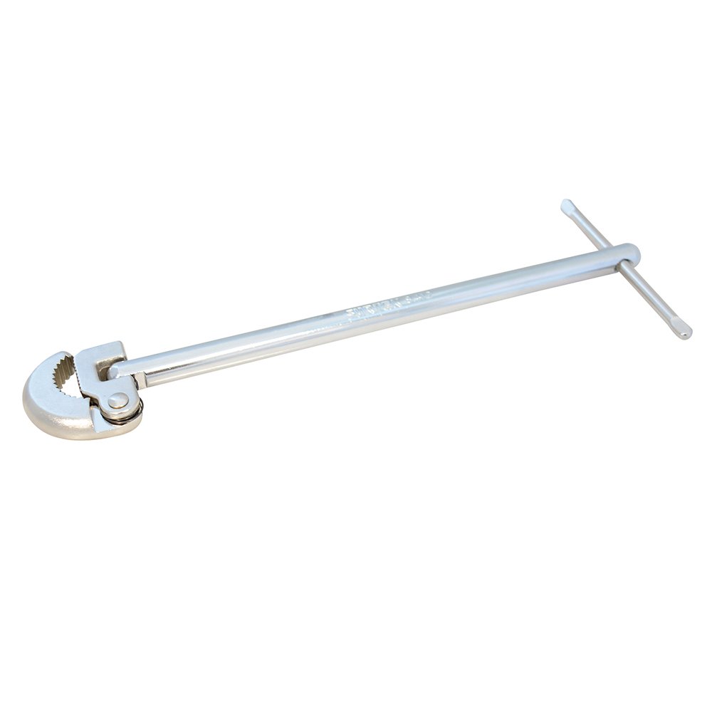 6 Pza Llave para lavabo cromada de 12" Surtek