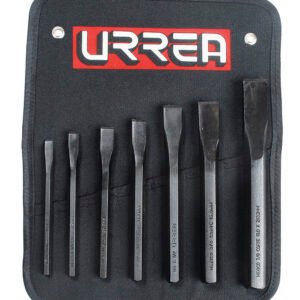 Juego combinado de cinceles corta frío, 7 piezas Urrea
