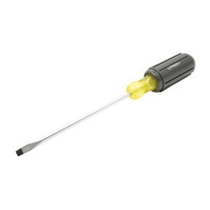 Destornillador con mango cushion grip, punta plana barra redonda 5/16" x 6" Urrea