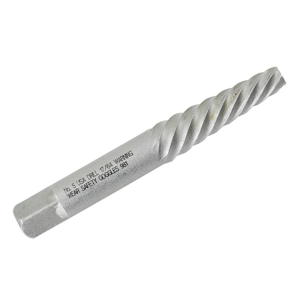 6 Pza Extractor "cola de cochino" para tornillos 1/8" a 1/4" Urrea