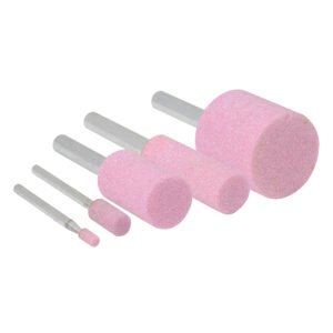 Juego de puntas montadas óxido de aluminio rosas tipo W, 5 piezas Urrea