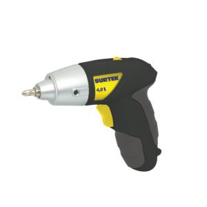Atornillador 1/4" a batería Litio-ion 3.6 V, 4.8 Nm recargable Surtek