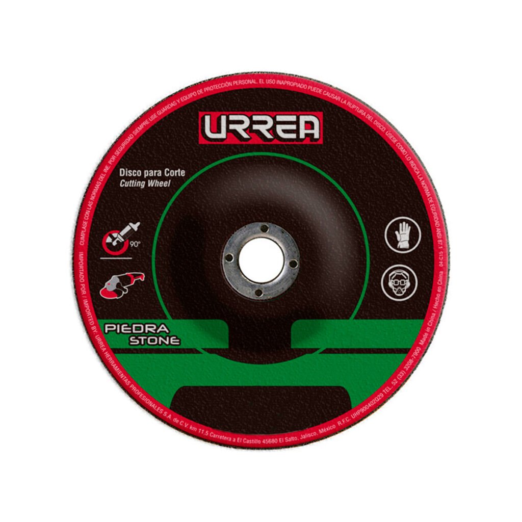 10 Pza Disco abrasivo tipo 1 para piedra 9" x 5/64" Urrea