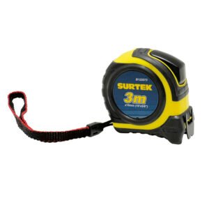 6 Pza Flexómetro con carcasa rubber grip 3 m x 5/8" Surtek