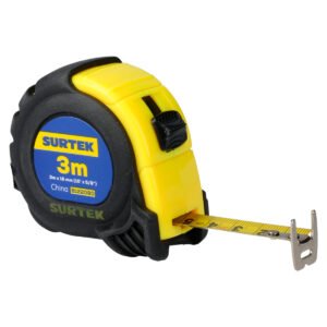 6 Pza Flexómetro con carcasa anti-impacto 3 m x 5/8" Surtek