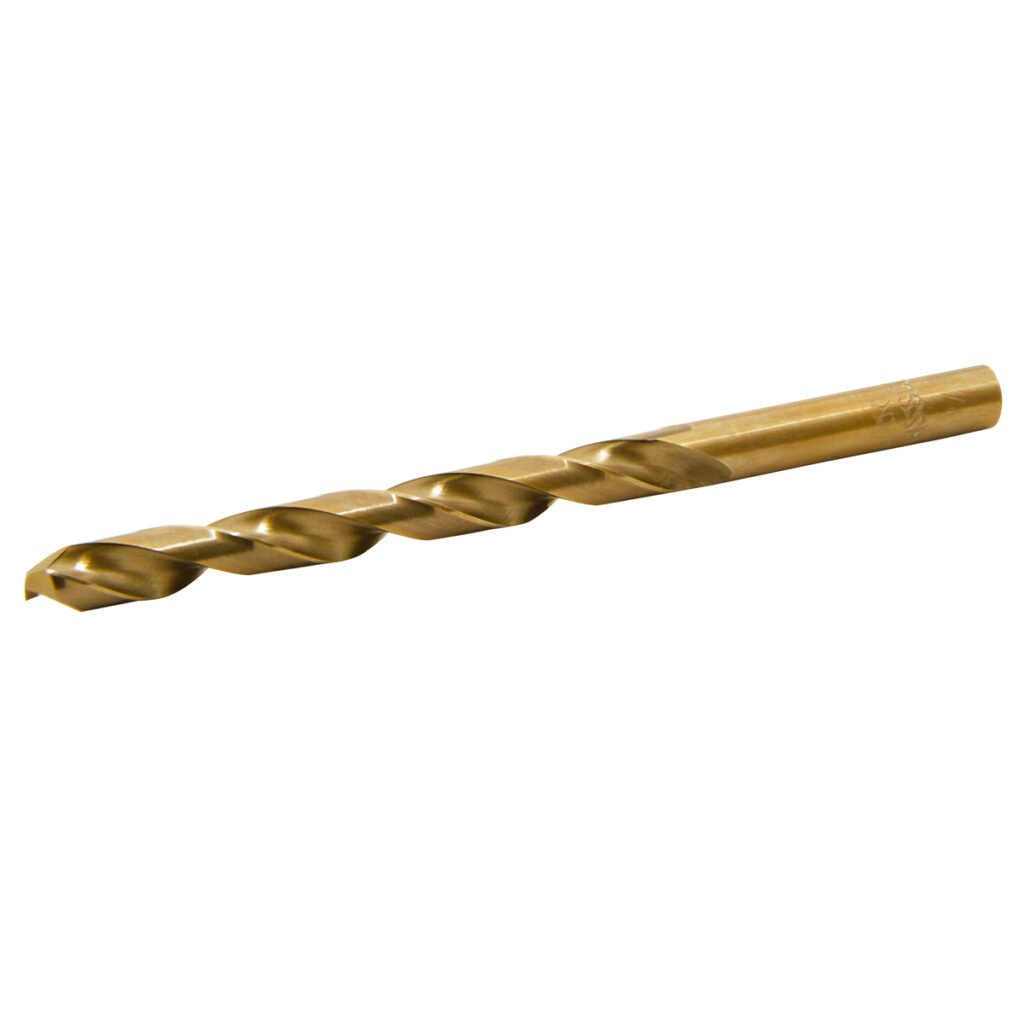 10 Pza Broca con cobalto de acero de alta velocidad métrica de 6 mm zanco recto Urrea