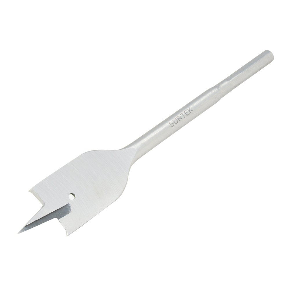 Broca para madera de acero al carbono tipo manita 1/4" zanco de 1/4" Surtek