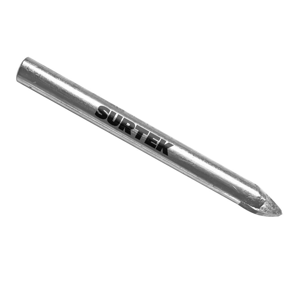 Broca para vidrios y azulejos de acero con cabeza de carburo de tungsteno 1/8" Surtek