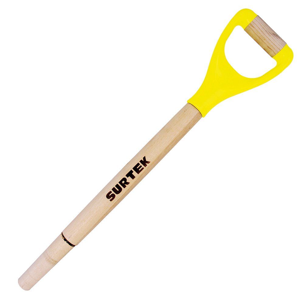 6 Pza Repuesto de madera con puño contractor grip para pala Surtek
