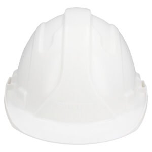 Casco de seguridad con ajuste de intervalos de 4 puntos, color blanco Surtek