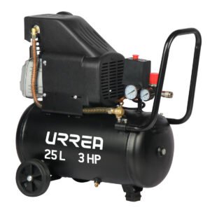 Compresor de aire eléctrico lubricado 25L, 3HP, 120V Urrea